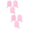 Angoily 6pcs Thickened Facial Cleaning Gloves for Makeup Removal Soft Cosmetic Powder Puff Cleaning Pads Washable and Reusable Makeup Cloth for All Skin Types view 1