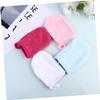 Angoily 6pcs Thickened Facial Cleaning Gloves for Makeup Removal Soft Cosmetic Powder Puff Cleaning Pads Washable and Reusable Makeup Cloth for All Skin Types view 2