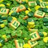 10 Gram St. Patricks Polymer Clay Sprinkle Mix, Beer Four Leaf Clover Polymer Clay, Nail Art Faux Craft, DIY Project view 2