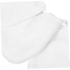 Angoily 2sets Makeup Powder Puff Exfoliating Gloves Face Washing Mitt Makeup Removal Gloves Facial Cleansing Pads 3pcs*2 view 2