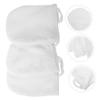 Angoily 2sets Makeup Powder Puff Exfoliating Gloves Face Washing Mitt Makeup Removal Gloves Facial Cleansing Pads 3pcs*2 view 3