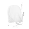 Angoily 2sets Makeup Powder Puff Exfoliating Gloves Face Washing Mitt Makeup Removal Gloves Facial Cleansing Pads 3pcs*2 view 4