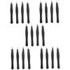 Angoily 20pcs Stainless Steel Eyebrow Tweezers Durable Brow Clips for Precise Grooming Compact and Portable Eyebrow Hair Removal Tools for Women view 1