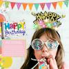 Acenail LED Birthday Crown Headband, Light Up Happy Birthday Headband Plastic and Felt Fabric, Glowing Birthday Hair Accessories for Women Girls view 3