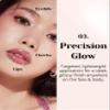 Glint Liquid Gel Highlighter (Glitter Veil, 0.1oz) - Multi-Use Face & Body Gloss for Smooth Glow, Long-Lasting Illuminator Balm for Healthy Radiance. Korean Makeup. Eyes, Cheeks view 4