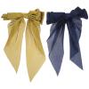balacoo 2pcs Elegant Hair Bow Clips for Women Spring Clips Mustard Stylish Ponytail Accessories for Teens Versatile Hair Barrettes view 1