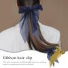 balacoo 2pcs Elegant Hair Bow Clips for Women Spring Clips Mustard Stylish Ponytail Accessories for Teens Versatile Hair Barrettes view 2