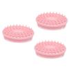 Angoily 3pcs Water Shower Cleaning Brush Exfoliating Brush Silicone Bath Scrubber view 1