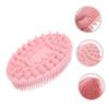 Angoily 3pcs Water Shower Cleaning Brush Exfoliating Brush Silicone Bath Scrubber view 3