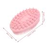 Angoily 3pcs Water Shower Cleaning Brush Exfoliating Brush Silicone Bath Scrubber view 4