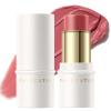 FALOCUTUS 2Pcs Cream Blush Makeup Stick,Monochromatic Multi-Stick Face Blush for Cheek,Lip and Eye,Matte and Dewy Finish for Long Wearing,Easy Application.BLISS view 1