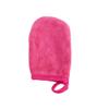 Angoily 6pcs Makeup Removal Gloves Thickened Facial Cleaning Pads for Gentle Makeup Removal Soft Cleaning Gloves Rosy Color Washable and Reusable for Daily Use view 2