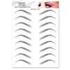 6 Sheets Eyebrow Tattoo Stickers Waterproof Eyebrow Transfers Stickers Grooming Shaping Fake Eyebrow Sticker for Women and Girls Makeup view 1