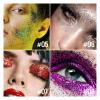 KYDA Body Glitter Stick, Chunky Glitter Gel for Face Body Hair, Sparkling Holographic Mermaid Sequins Paint, Waterproof Multiuse Makeup Glitter Gel, Purple view 4