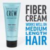 AMERICAN CREW Men's Fiber Cream, Like Hair Gel with Medium Hold & Natural Shine, 3.3 Fl Oz Men's Hair Defining Paste, Like Hair Gel with Medium Hold Hair Gel & Low Shine, 3 Oz view 4