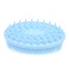 Angoily 2pcs Multi-Functional Bath Brush Boys and Girls Newborns Double-Sided Washing Brush Soft Silicone Comfortable to Hold view 1