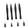Angoily Sets Precision Eyebrow Tweezers Brow Threading Kit Eyebrow Clip for Women Pcs view 3
