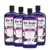 Dr Teal's Foaming Bath with Pure Epsom Salt, Black Elderberry with Vitamin D, 34 fl oz & Pure Epsom Salt Soak, Black Elderberry with Vitamin D, 3 lbs view 2