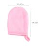 Angoily 3sets Soft Facial Cleaning Mitts Reusable Makeup Removal Pads Makeup Powder Puff Thickened Cleaning Cloths 3pcs*3 view 2