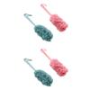 Angoily 4pcs Handle Bath Brushes Ergonomic Towels Scrubber Soft and for Back Massage and Dead Skin Removal view 1