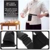 Angoily 3pcs Portable Bottle Holder Waist Pouch Creative Organizer for Professional Masseurs Lightweight and Convenient Storage Case for Massage Oils Black view 2