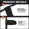 Angoily 3pcs Portable Bottle Holder Waist Pouch Creative Organizer for Professional Masseurs Lightweight and Convenient Storage Case for Massage Oils Black view 3