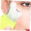 Angoily 2pcs Silicone Ice Face Roller for Facial Massage Compact Cooling Tool for Eye Puffiness Edema Relief and Relaxation for Home Travel Use view 2