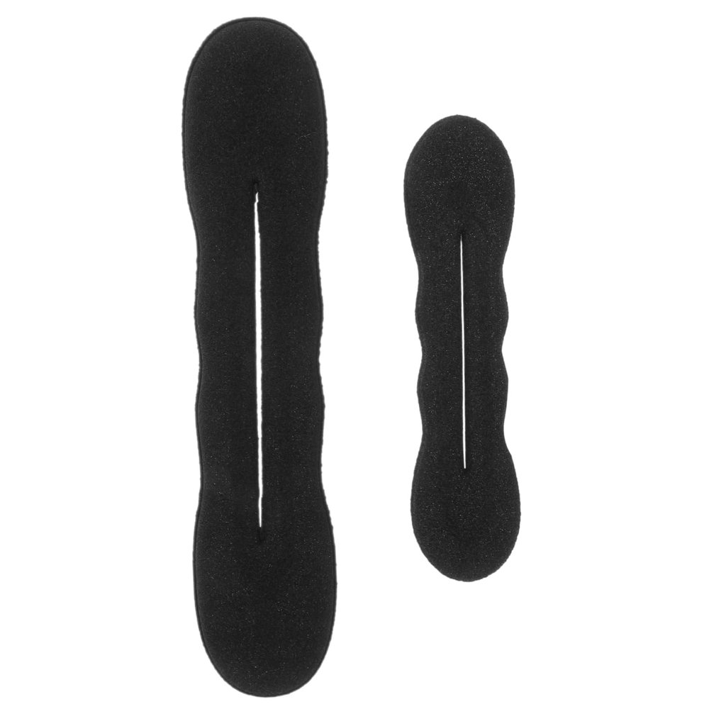 Angoily 6pcs Sponge Bun Maker Hair Styling Tools Large Small for Neat Ballerina Buns No Damage to Hair for Dance and Special Occasions