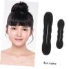 Angoily 6pcs Sponge Bun Maker Hair Styling Tools Large Small for Neat Ballerina Buns No Damage to Hair for Dance and Special Occasions view 2