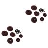Angoily 2pcs Hair Donut Bun Maker Set Donut Hair Styling Tools U-shaped Clips for Elegant Updo Styles for Ballet and Dance Events view 1