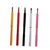 Angoily 2pcs Retractable Lip Brush Nylon Fiber Bristles Portable Lipstick Applicator Red for Travel and Daily Makeup Compact Design for Precision Lip Application view 4