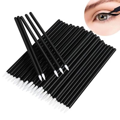 50 PCS Eye Liner Wand Applicator Eyeliner Brushes Lipstick Lip Gloss Applicator Wands Makeup Eyeliner Tool Lip Liner Brush Set