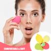 4pcs Fruit Shaped Makeup Sponges: Cute Weird Extra Brushes - Foundation Applicator for Liquid Cream Powder - Facial Makeup Tools view 2