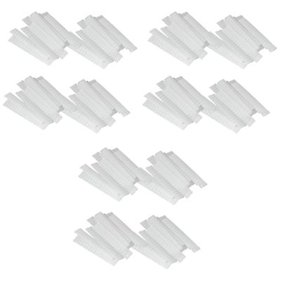 Angoily 300pcs Makeup Brush Case Pe Plastic Net Covers Expandable Mesh Brush Sleeves for Daily Use Travel Storage