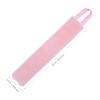 Housoutil 3pcs Flocking Back Strip Cream Applicator Face Mitt Exfoliating Applicator for Self Tanner Tanning Lotion Applicator Back Applicator for Cream Lotion Applicator for Back Fiber Pink view 3