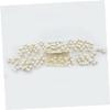 Angoily Luxurious Wedding Hair Comb Gold Wire Headwear Accessory for Brides and Guests view 4
