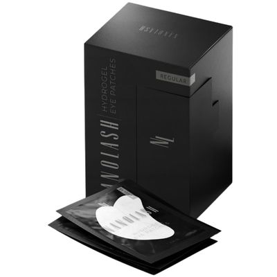 Nanolash Hydrogel Eye Patches 50 pairs - eye pads for eyelash extensions, eyelash lifting pads, gel eye pads for lash extensions