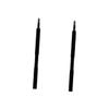 Angoily 2pcs Nylon Fiber Lip Brush Retractable Makeup Brush Handy Lip Applicator Makeup Tool Kit Face view 1