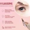 ErdBar Facial Eyebrow Hair Remover for Women, Rechargeable Electric Eyebrow Trimmer and Face Shaver Epilator, Painless Eyebrow, Lip, Body Hair Removal Razor with 1 Replacement Cutter. (3396815) view 4