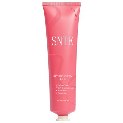 4-in-1 Styling Cream for Flyaways & Curl Defining, Non-Greasy Smoothing Cream for Women & Kids, Add Shine Slick Back Hair, No White Flakes & Chemical Flavors Fly Away Hair Tamer