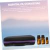 Angoily Essential Oils Carrying Case for Bottles Portable Organizer Bag for Storage and Travel Shockproof and view 2