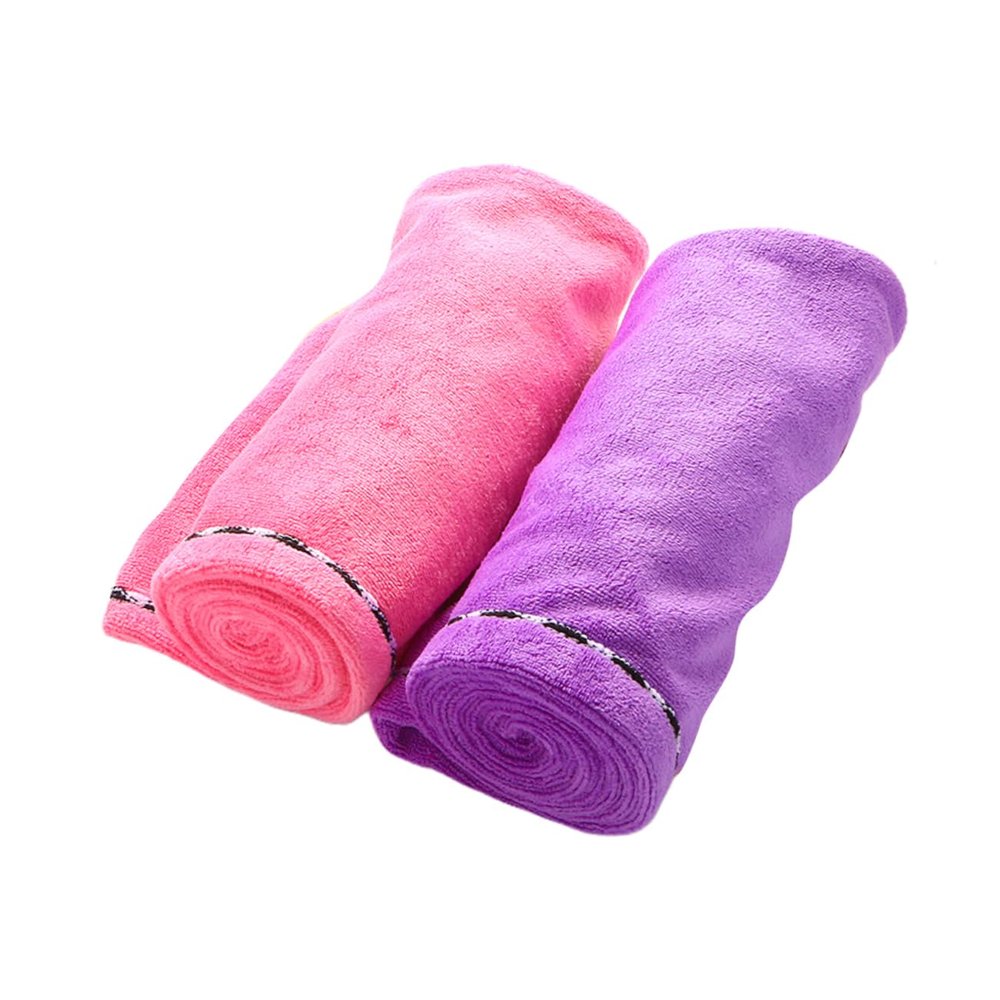 Angoily 2pcs Towels Quick Dry Towel Travel Towel Water Absorption Hat Dry Hair Cap Toiletries Absorb Water