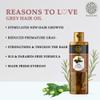 BUDDHA NATURAL Hair Oil for Grey With Dual Tooth Kacchi Neem Comb view 3