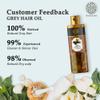 BUDDHA NATURAL Hair Oil for Grey With Dual Tooth Kacchi Neem Comb view 4