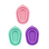 Housoutil Brush Cleaner Makeup Makeup Brush Scrubber Silicone Brush Cleaning Pad Reusable for Cosmetics Brush Mat view 1