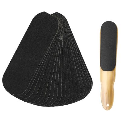 Housoutil 80pcs Foot Callus Remover Tool Sandpaper Discs Pedicure Accessories for Foot Care