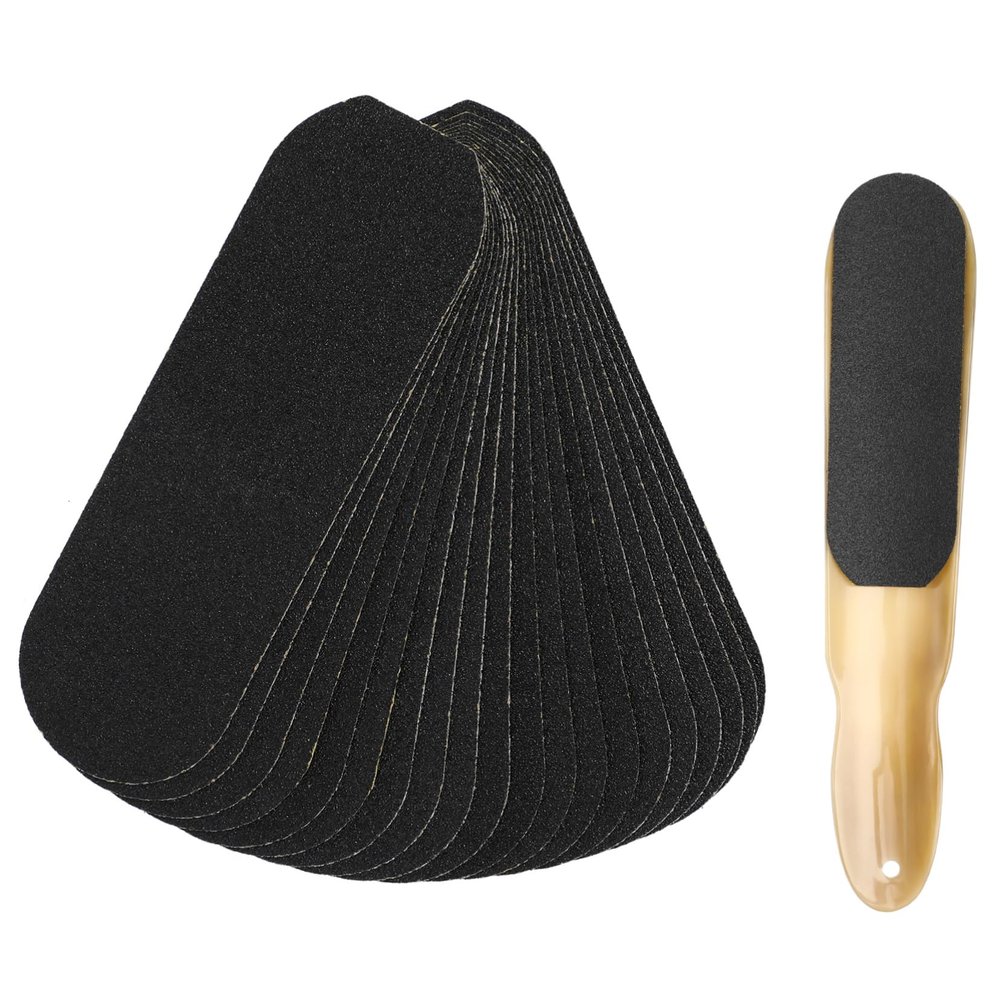 Housoutil 80pcs Foot Callus Remover Tool Sandpaper Discs Pedicure Accessories for Foot Care