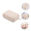 4 Pcs Moisturize The Bath Home Bath Scrubber Kids Bath Towel Exfoliating Scrubber Loofah Back Scrubber Loufa Puff Scrubber Shower Pouf Native Bodywash Soap Sponge Block Flax Clean view 4