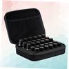 Angoily 2pcs 30 Cosmetic Bag Oil Essential Bottle Bag Essential Oil Storage Bag Essential Oil Pack Anti-Fall, Blackx2pcs, mediumx2pcs view 3