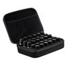 Angoily 2pcs 30 Cosmetic Bag Oil Essential Bottle Bag Essential Oil Storage Bag Essential Oil Pack Anti-Fall, Blackx2pcs, mediumx2pcs view 4